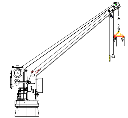 单臂回转米兰体育网页版-米兰体育（中国）官方在线登录筏吊架兼起重机