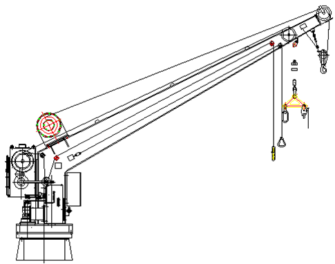 单臂回转米兰体育网页版-米兰体育（中国）官方在线登录筏吊架兼起重机